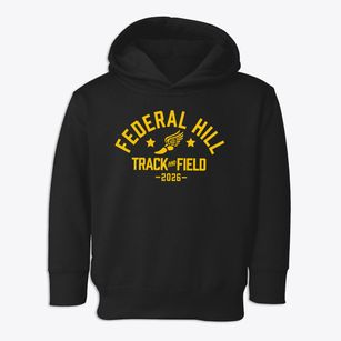 Federal Hill Elementary School 45 Track and Field Toddler Hoodie