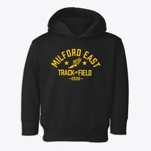 Milford Middle School East Track and Field Toddler Hoodie