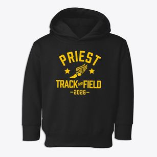 Priest Elementary School Track and Field Toddler Hoodie