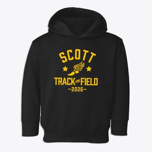 Scott Elementary School Track and Field Toddler Hoodie