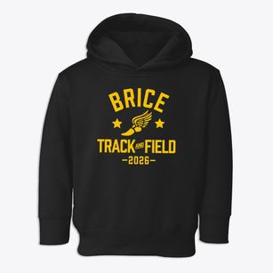 Brice Academy Track and Field Toddler Hoodie