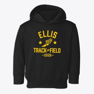 Ellis Elementary School Track and Field Toddler Hoodie