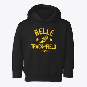 Belle Accelerated Elementary School Track and Field Toddler Hoodie