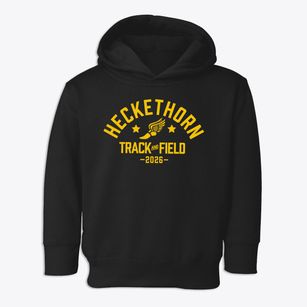 Heckethorn Elementary School Track and Field Toddler Hoodie