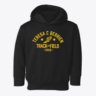 Teresa C Berrien Elementary School Track and Field Toddler Hoodie