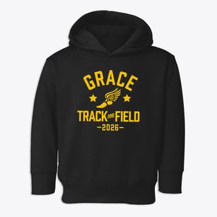 Grace Christian School Track and Field Toddler Hoodie
