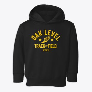 Oak Level Baptist Academy Track and Field Toddler Hoodie