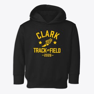 Clark Montessori School Track and Field Toddler Hoodie