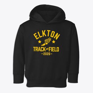 Elkton High School Track and Field Toddler Hoodie