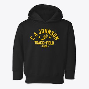 C A Johnson Prep Academy Track and Field Toddler Hoodie