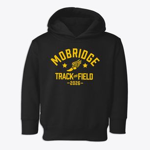 Mobridge Middle School Track and Field Toddler Hoodie