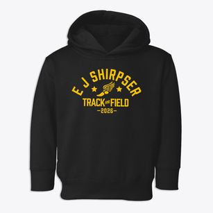 E J Shirpser School Track and Field Toddler Hoodie