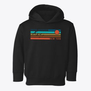 South Lockport New York Blissful Sunset Toddler Hoodie