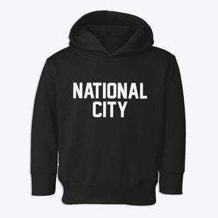 National City California Classic Block Toddler Hoodie
