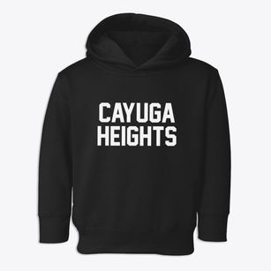 Cayuga Heights New York Classic Block Toddler Hoodie