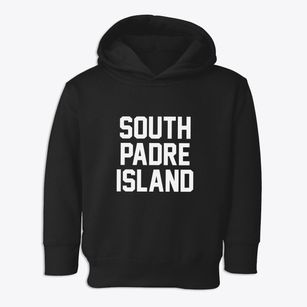 South Padre Island Texas Classic Block Toddler Hoodie