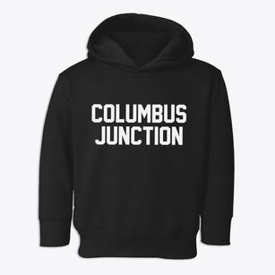Columbus Junction Iowa Classic Block Toddler Hoodie