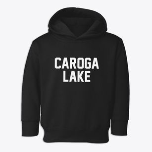 Caroga Lake New York Classic Block Toddler Hoodie