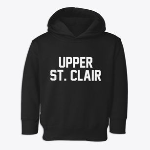 Upper St. Clair Pennsylvania Classic Block Toddler Hoodie