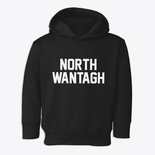 North Wantagh New York Classic Block Toddler Hoodie