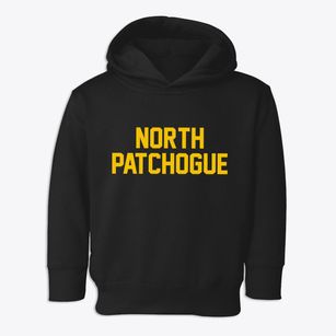North Patchogue New York Classic Block Toddler Hoodie