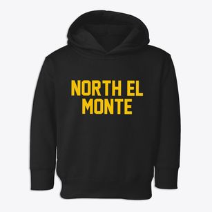 North El Monte California Classic Block Toddler Hoodie