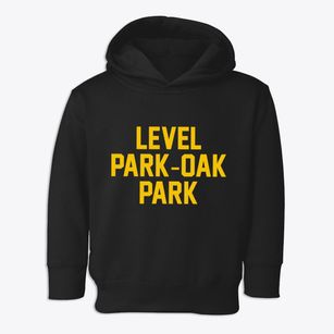 Level Park-oak Park Michigan Classic Block Toddler Hoodie