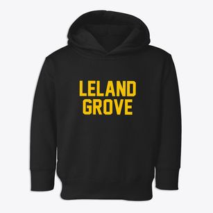 Leland Grove Illinois Classic Block Toddler Hoodie