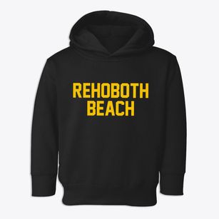 Rehoboth Beach Delaware Classic Block Toddler Hoodie