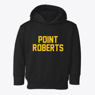 Point Roberts Washington Classic Block Toddler Hoodie
