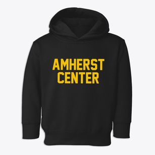 Amherst Center Massachusetts Classic Block Toddler Hoodie