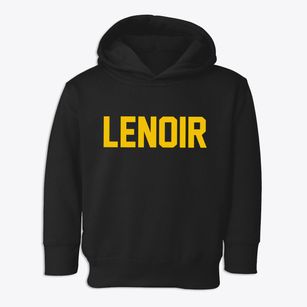 Lenoir North Carolina Classic Block Toddler Hoodie