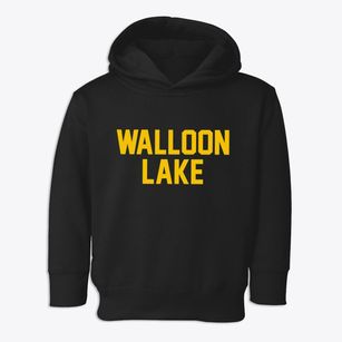 Walloon Lake Michigan Classic Block Toddler Hoodie