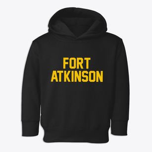 Fort Atkinson Wisconsin Classic Block Toddler Hoodie