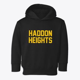 Haddon Heights New Jersey Classic Block Toddler Hoodie
