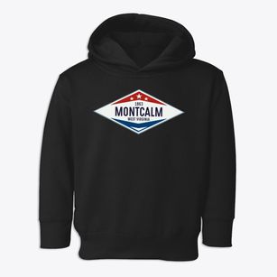 Montcalm West Virginia Diamond Star Toddler Hoodie