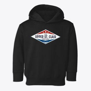 Upper St. Clair Pennsylvania Diamond Star Toddler Hoodie