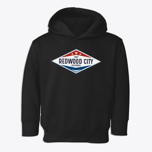 Redwood City California Diamond Star Toddler Hoodie