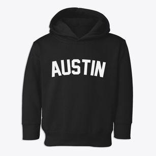 Austin Arkansas Classic Curve Toddler Hoodie