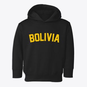 Bolivia North Carolina Classic Curve Toddler Hoodie