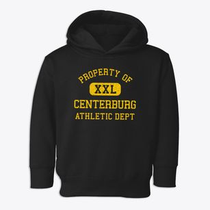 Centerburg Ohio Athletic Dept Toddler Hoodie