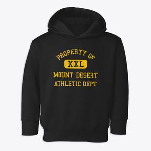 Mount Desert Maine Athletic Dept Toddler Hoodie