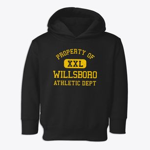 Willsboro New York Athletic Dept Toddler Hoodie