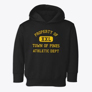 Town Of Pines Indiana Athletic Dept Toddler Hoodie