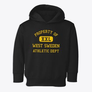 West Sweden Wisconsin Athletic Dept Toddler Hoodie