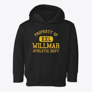 Willmar Minnesota Athletic Dept Toddler Hoodie