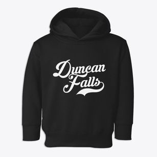 Duncan Falls Ohio Vintage Team Toddler Hoodie