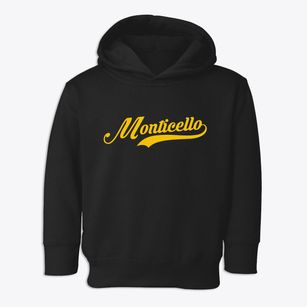 Monticello Indiana Vintage Team Toddler Hoodie