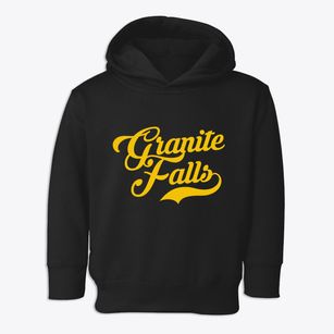 Granite Falls North Carolina Vintage Team Toddler Hoodie