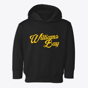 Williams Bay Wisconsin Vintage Team Toddler Hoodie